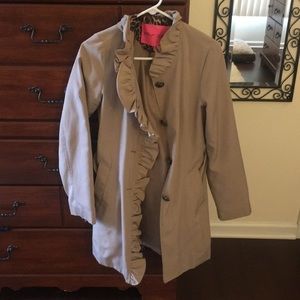 Betsy Johnson trench coat